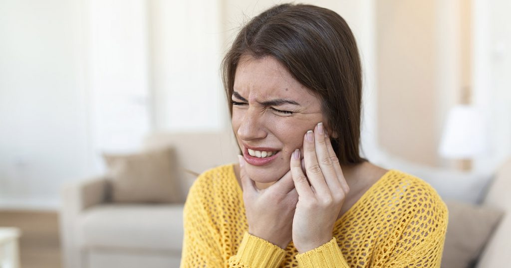 Dor orofacial em jovem